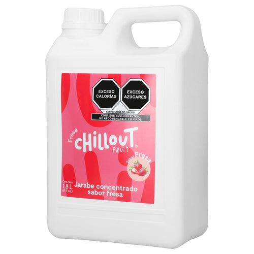 Fresa - Jarabe concetrado Chill out Fruit garrafa 1.8 L - Chai ClubChill outChai Club