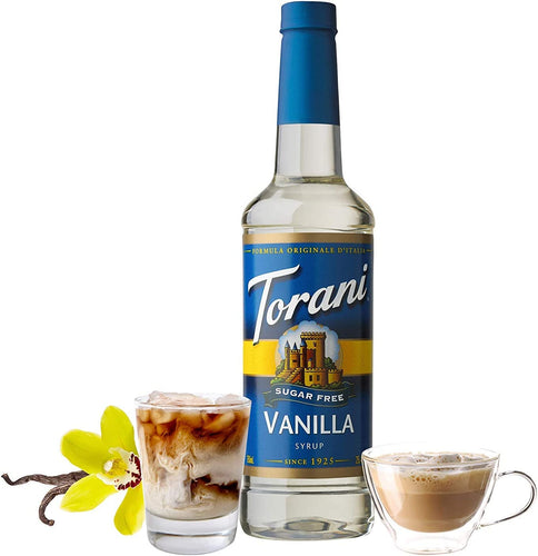 Jarabe De Vainilla Original Italia Torani Sugar Free Syrup - Chai ClubtornaiToraniChai Club