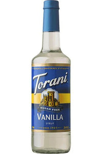 Jarabe Torani Cero Azucar Sabor Vainilla 750ml - Chai ClubtornaiToraniChai Club