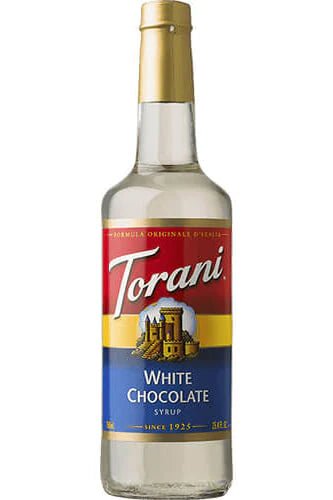 Jarabe Torani Clasico Sabor Chocolate Blanco 750 Ml - Chai ClubtornaiToraniChai Club