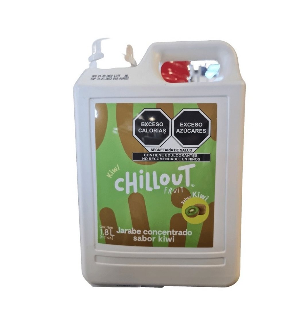 Kiwi - Jarabe concetrado Chill out Fruit garrafa 1.8 L - Chai ClubChill outChai Club