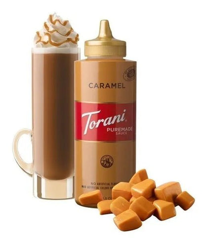 Salsa De Caramelo Puremade torani 488 Ml - Chai ClubtornaiToraniChai Club