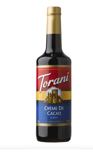 Jarabe Torani Clasico Sabor Crema De Cacao 750 Ml - Chai Club
