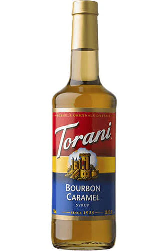 Jarabe Torani Clasico Sabor Caramelo Bourbon 750 Ml - Chai Club